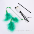 Funny Playing Cat Teaser Stick Toy With Feather